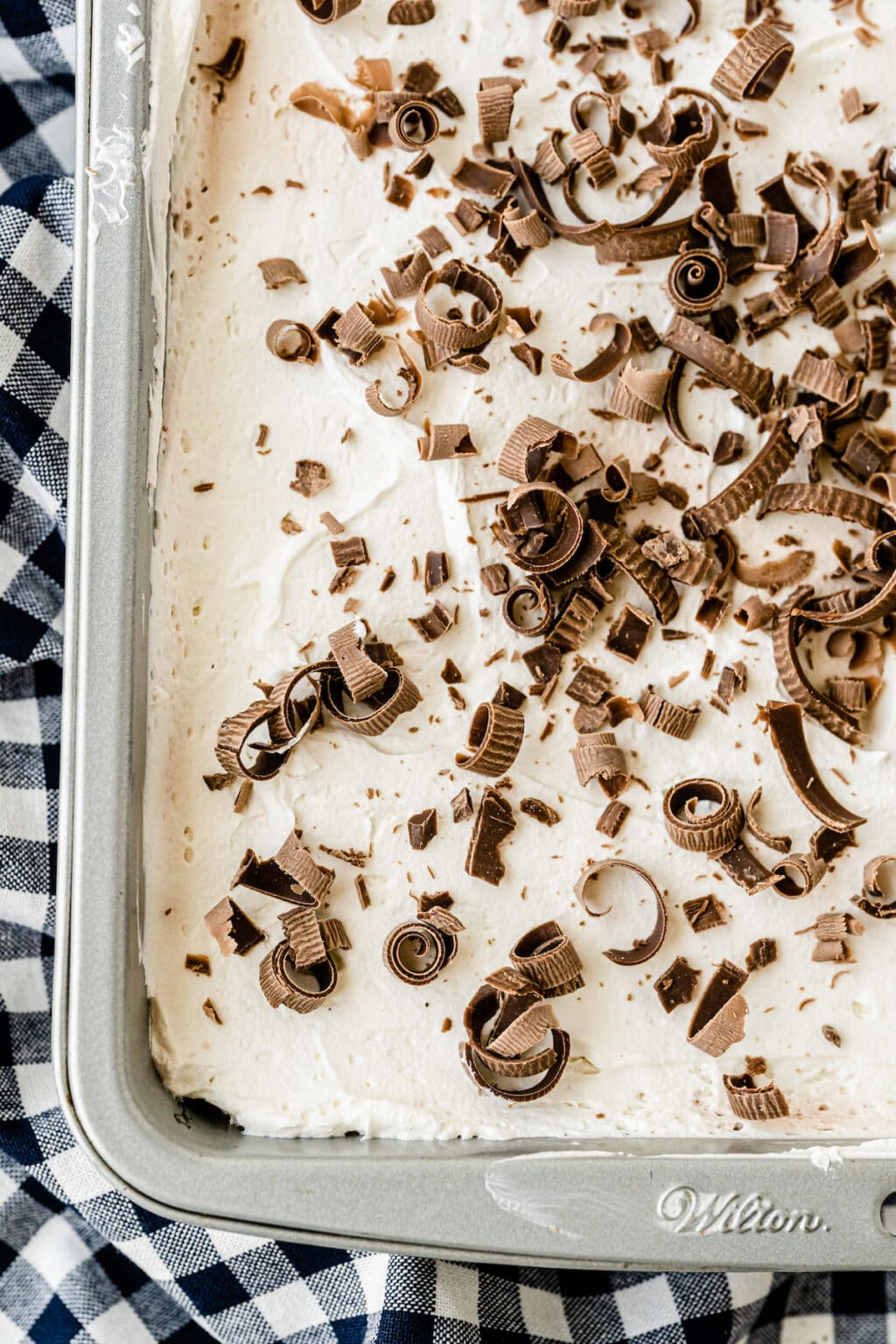 No Bake Chocolate Lasagna Recipe Crazy for Crust