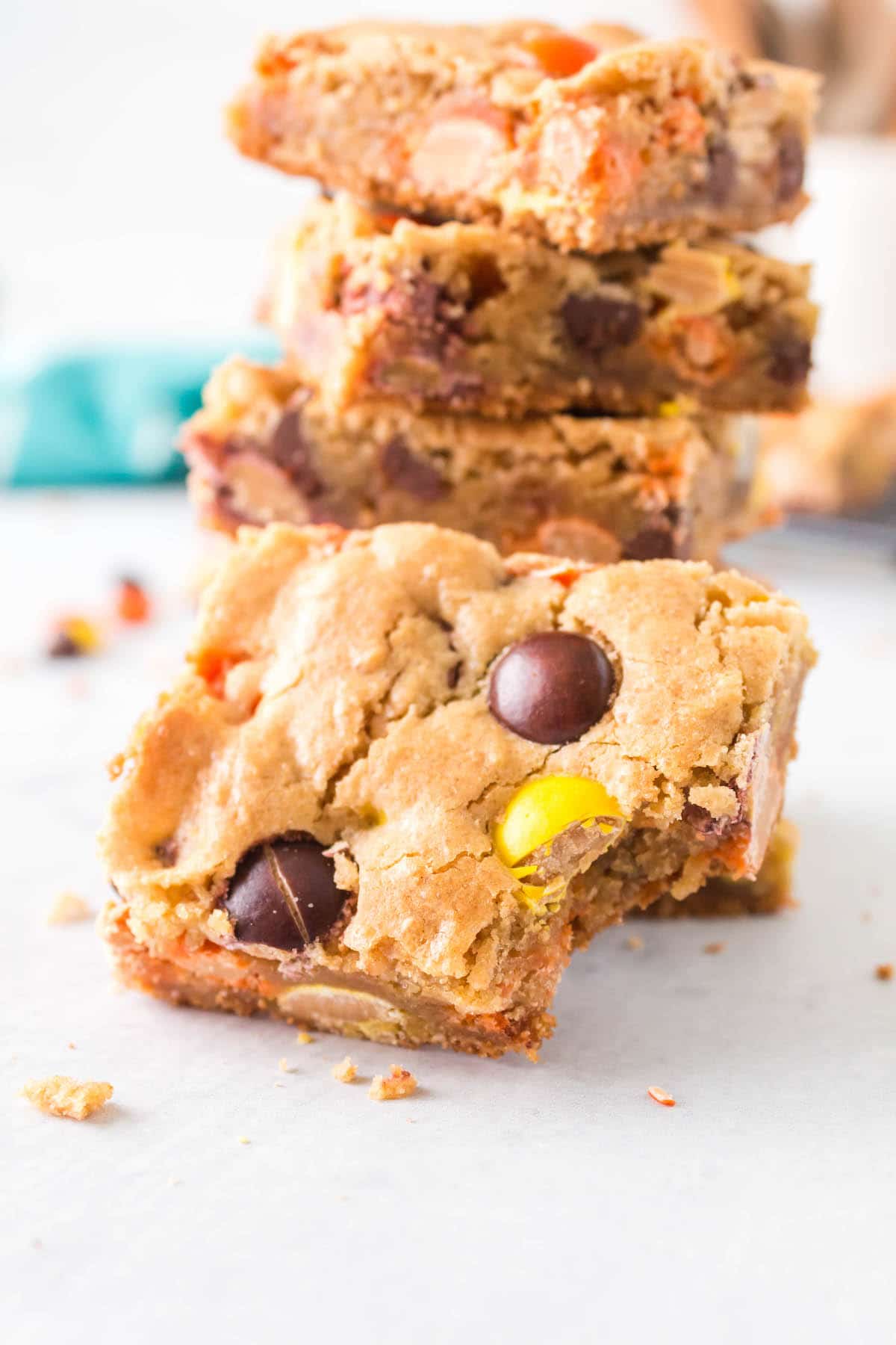 Loaded Chocolate Chip Cookie Bars Crazy for Crust