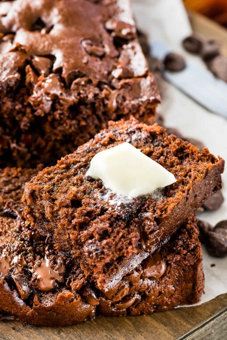 Best triple chocolate banana bread recipe crazy for crust
