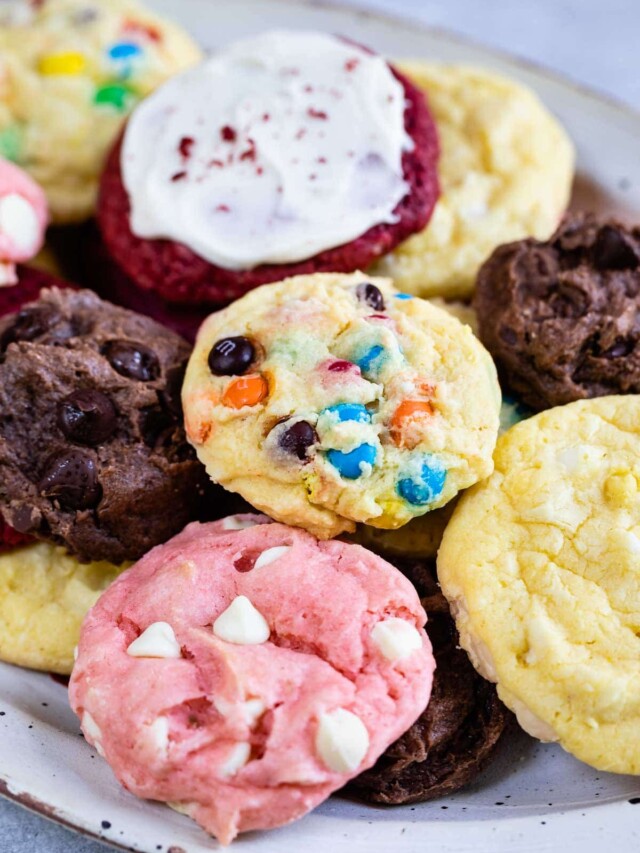 Easiest Cake Mix Cookies Crazy for Crust