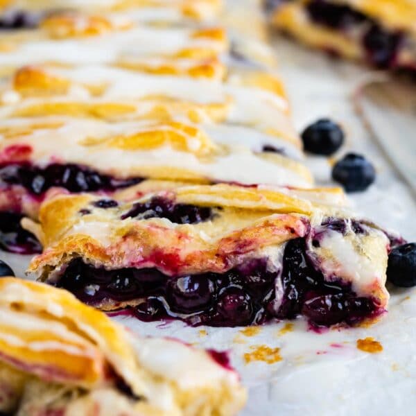 BEST Easy Blueberry Danish Recipe Crazy for Crust