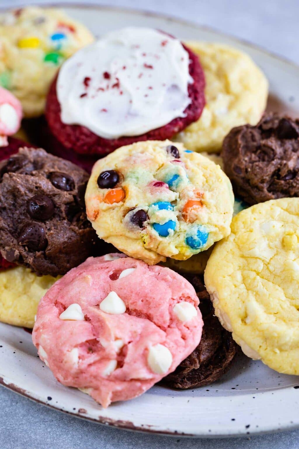 Easiest Cake Mix Cookies (3 ingredients) Crazy for Crust