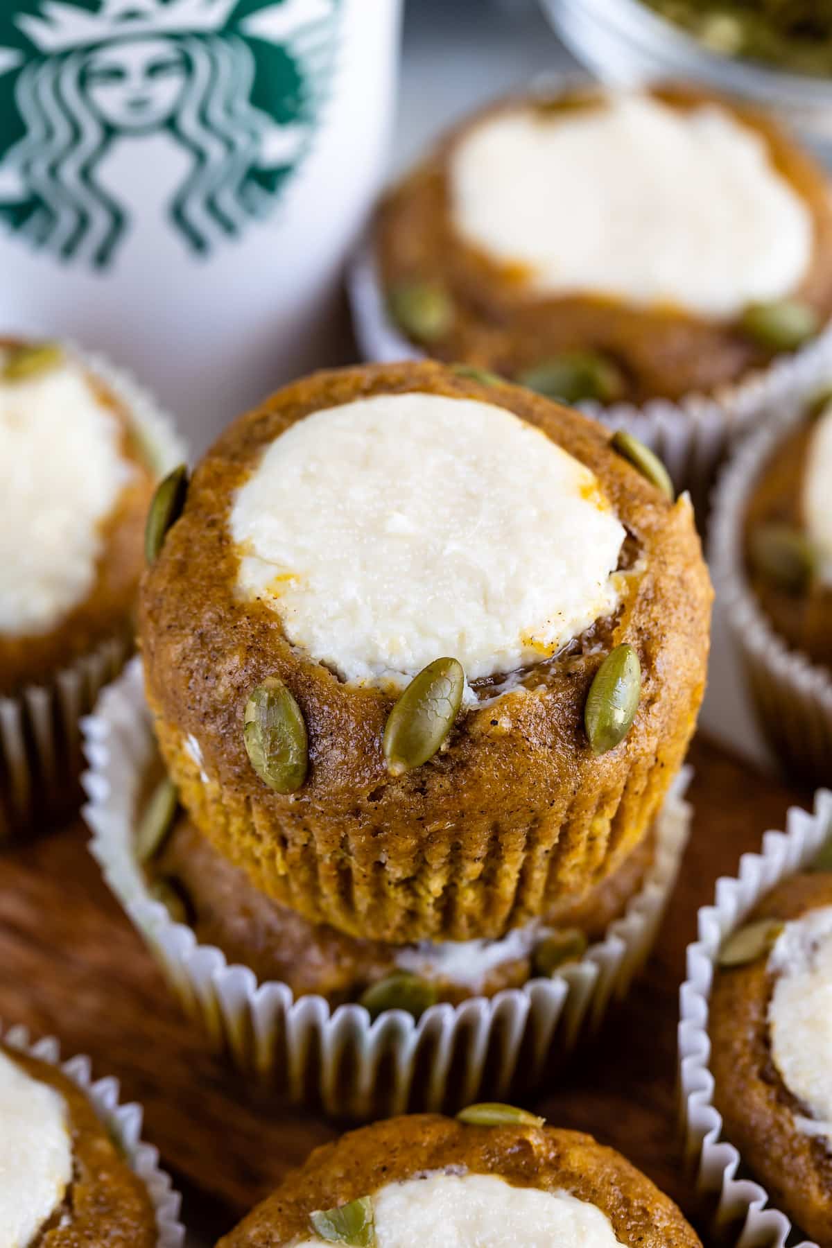 Pumpkin Cream Cheese Muffins (Copycat Recipe) Crazy for Crust