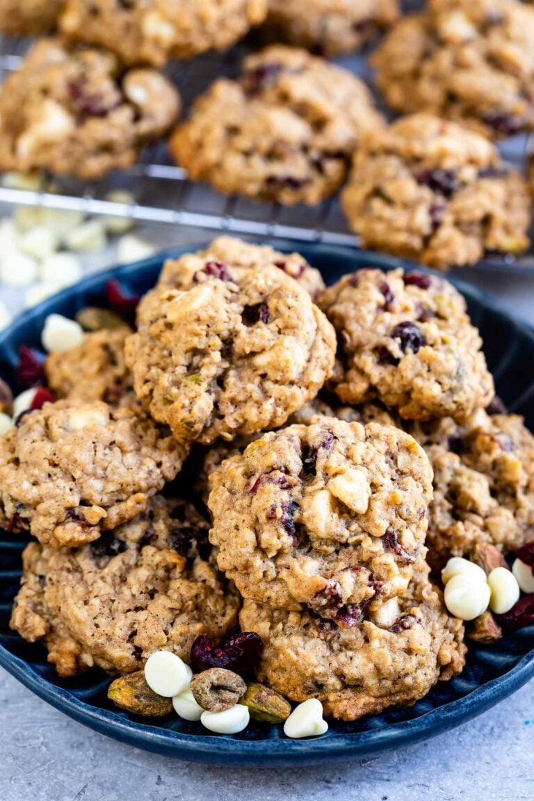 Soft & Chewy Oatmeal Cranberry Cookies Crazy for Crust
