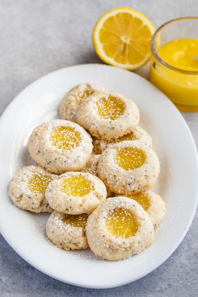 stack of cookies on white plate