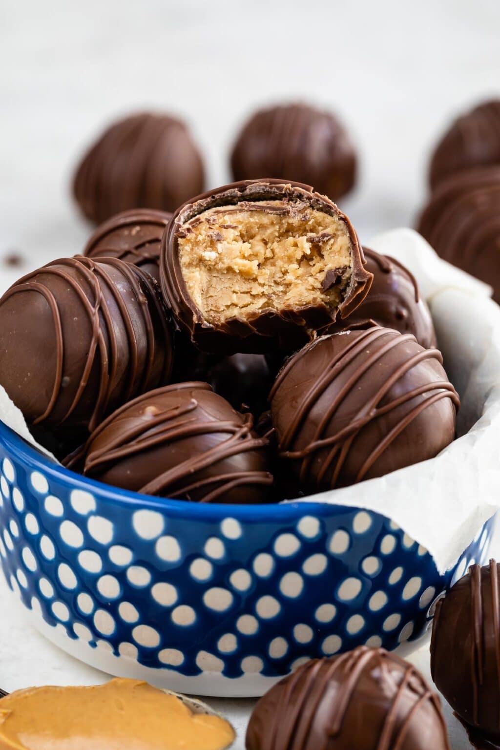 Easiest Peanut Butter Balls Recipe - Crazy for Crust