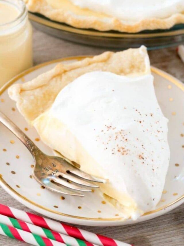 Eggnog Pudding Pie