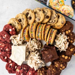 platter of cookies