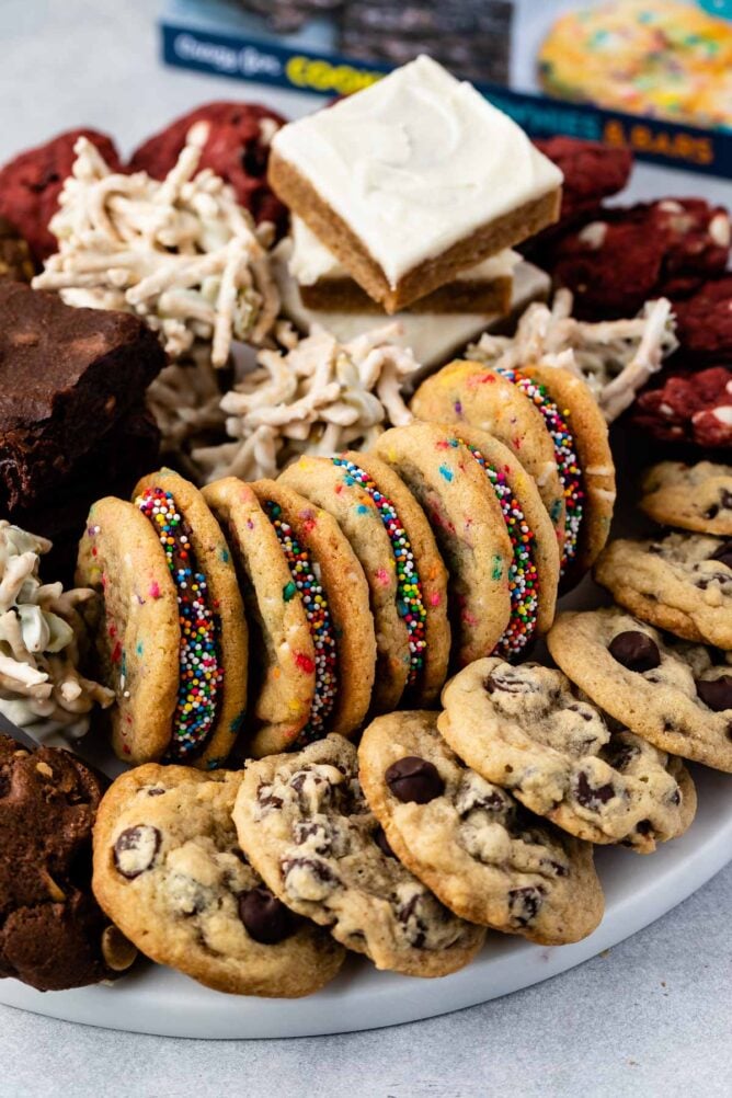 platter of cookies