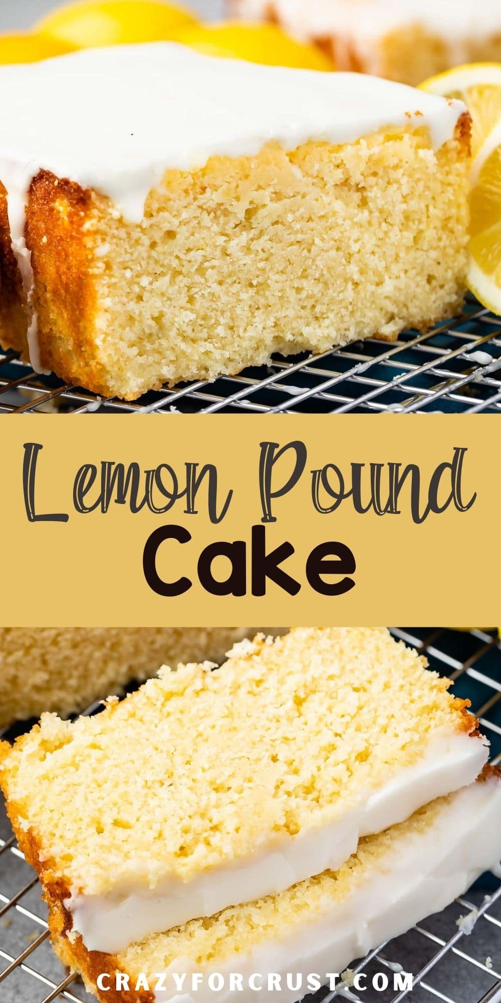 Lemon Pound Cake (Copycat Lemon Loaf) Lemon Pound Cake