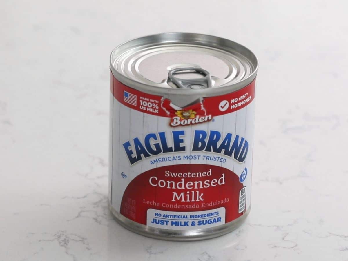 One can of sweetened condensed milk