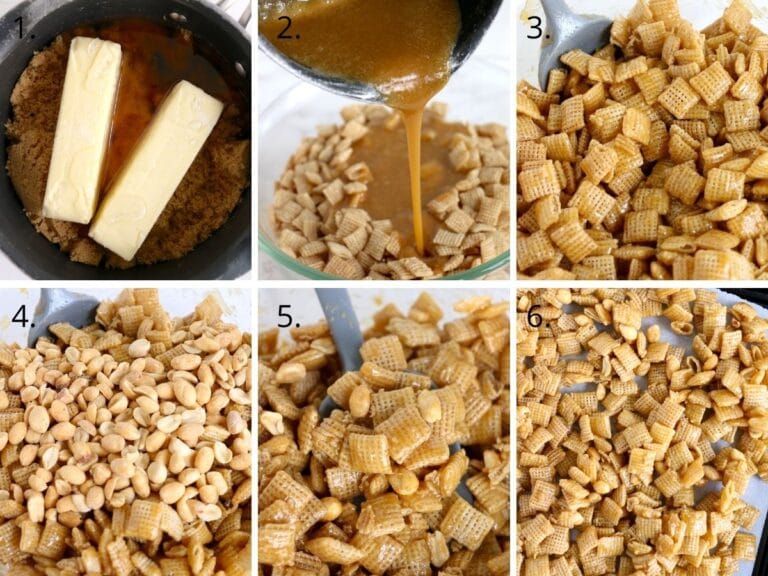 Caramel Chex Mix Crazy for Crust