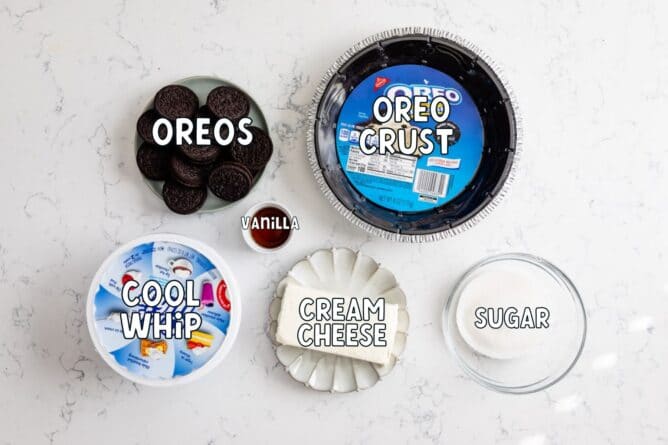 oreo cheesecake ingredients