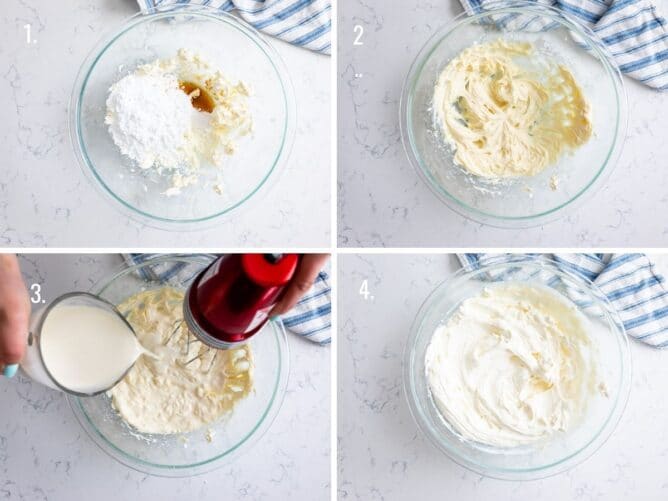how to make whipped cream frosting