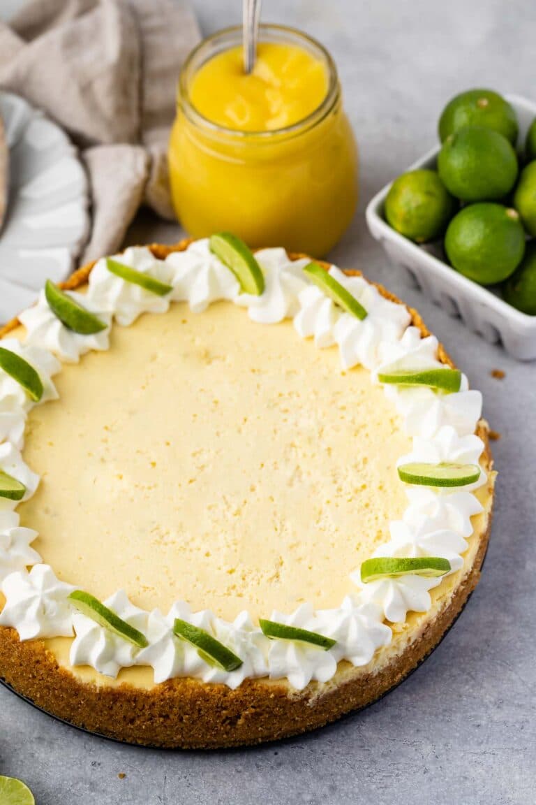 Key Lime Cheesecake Crazy for Crust