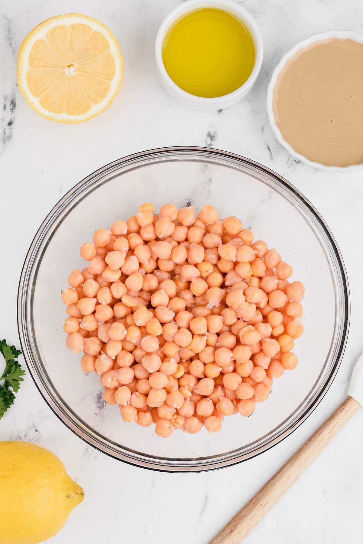 garbanzo beans in bowl