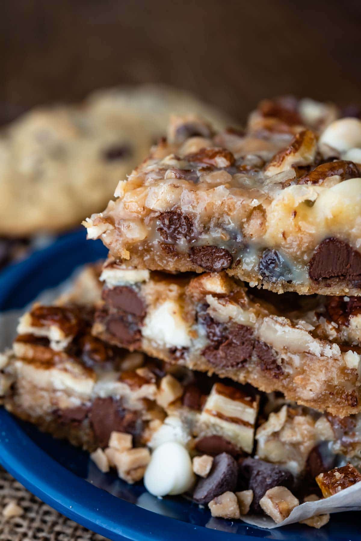 Chocolate Chip Cookie Magic Bars Crazy for Crust