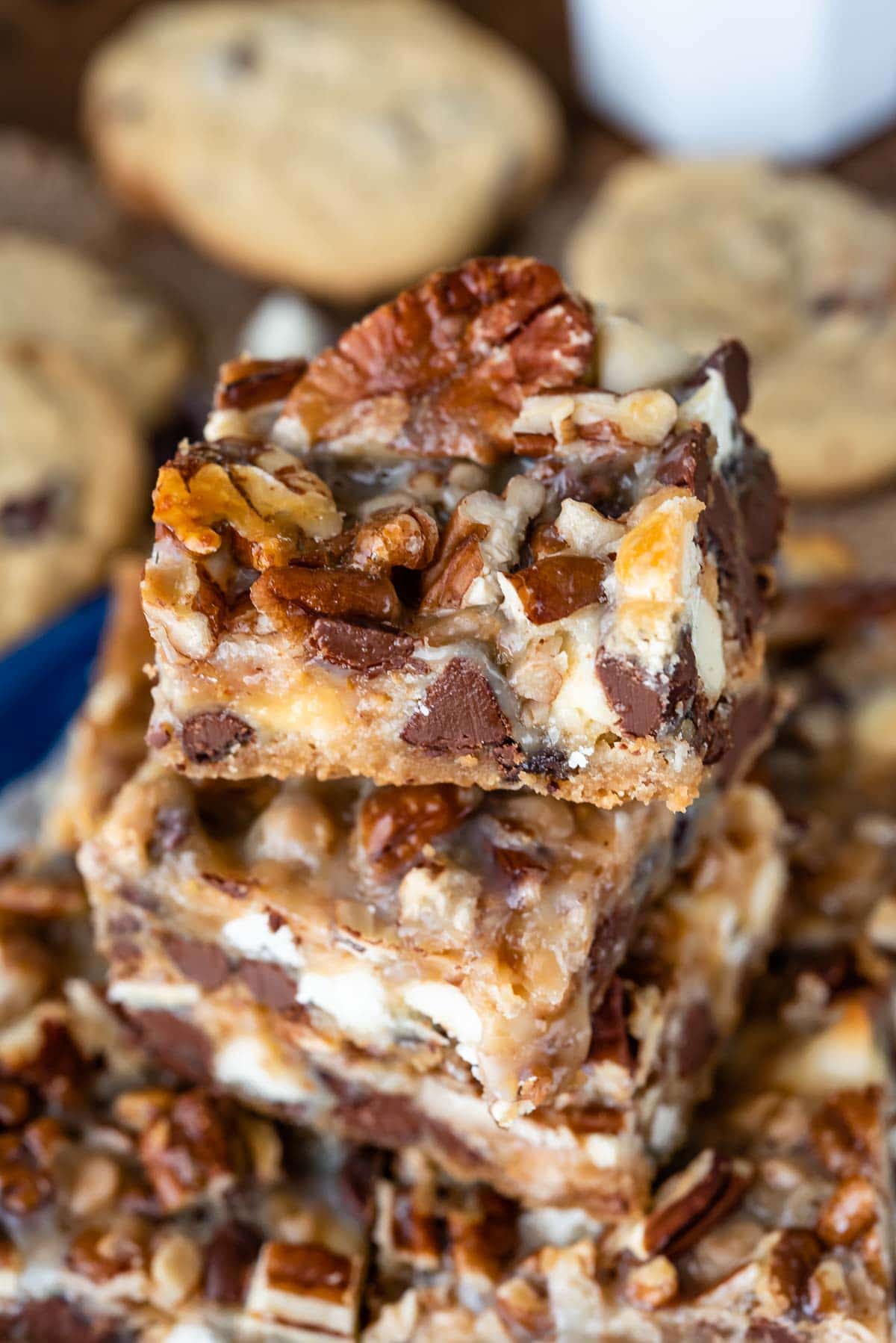 Chocolate Chip Cookie Magic Bars Crazy for Crust