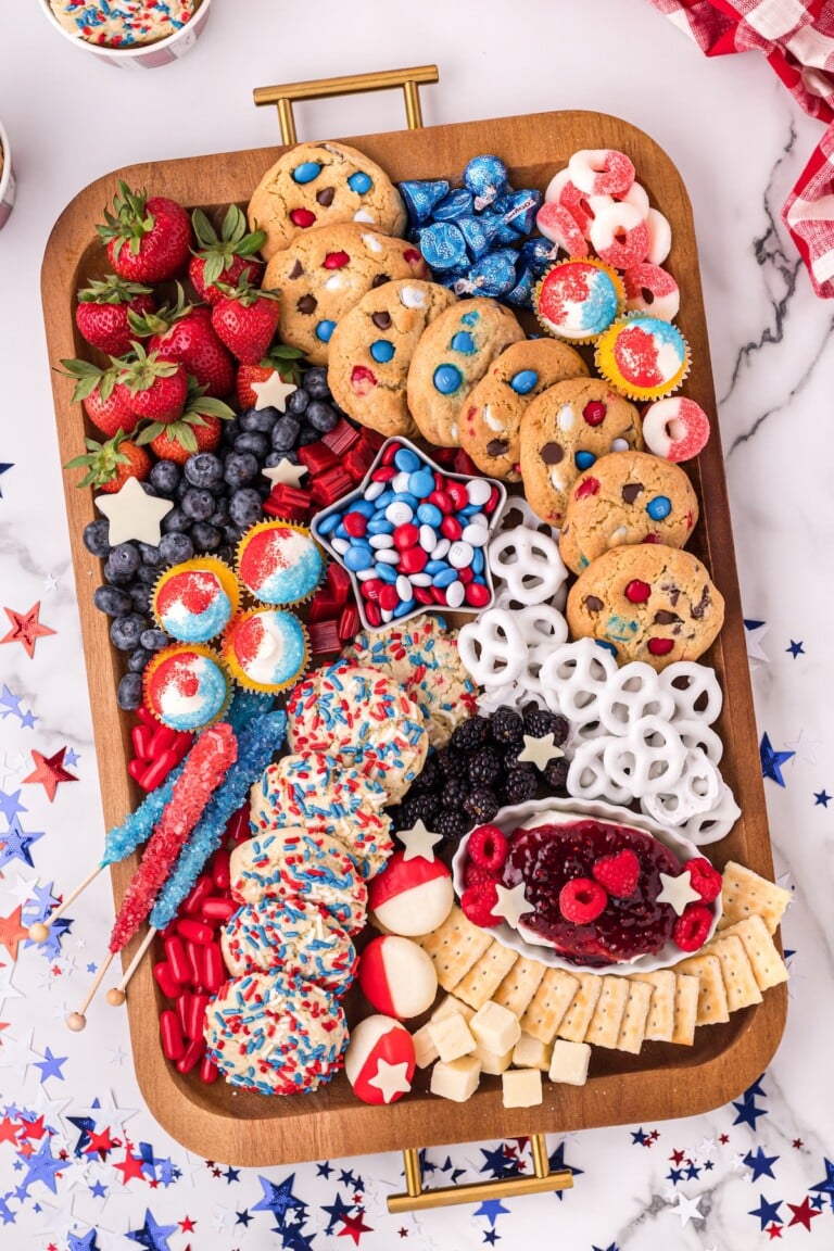 fourth of july birthday desserts