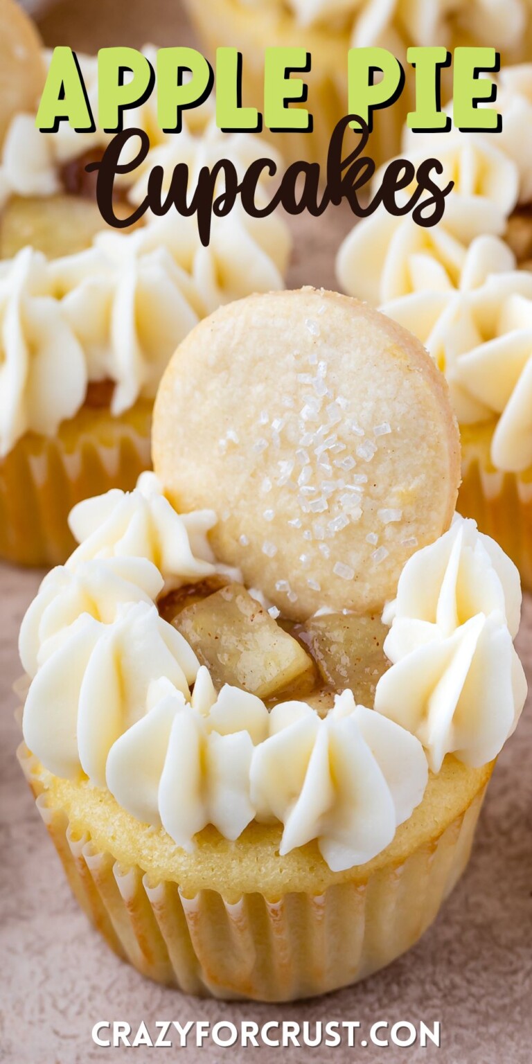 Apple Pie Cupcakes Crazy for Crust