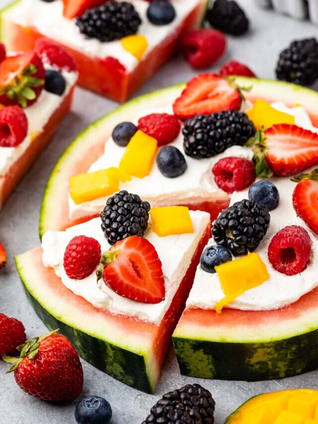 How to make Watermelon Pizza