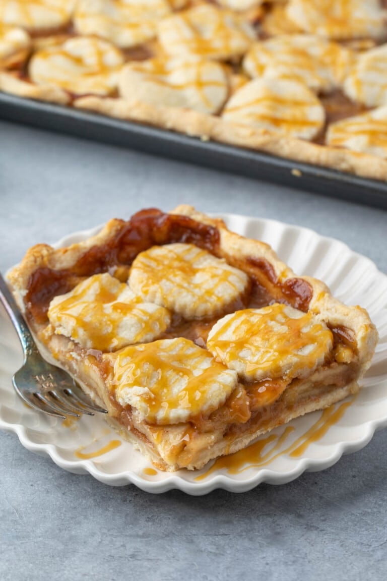 Caramel Apple Slab Pie Crazy for Crust