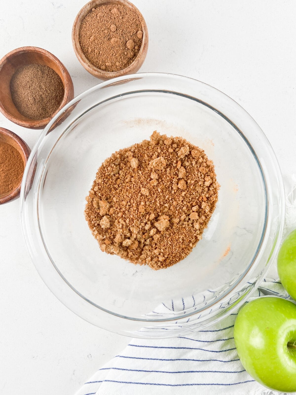 bowl of mixed sugar and spices.