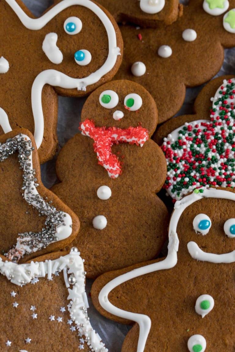Cutout Soft Gingerbread Cookies Crazy for Crust