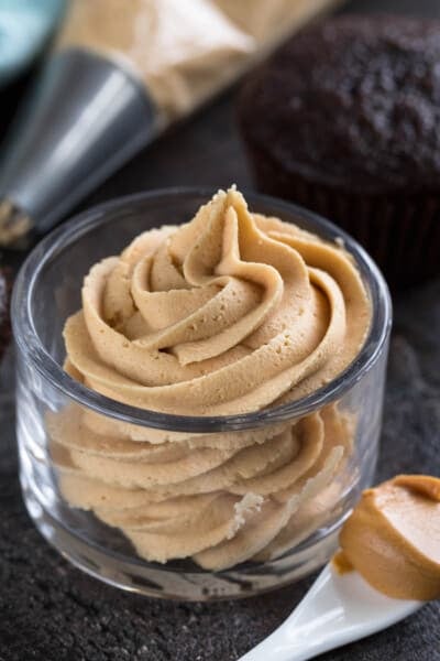 PERFECT Peanut Butter Frosting Recipe - Crazy for Crust