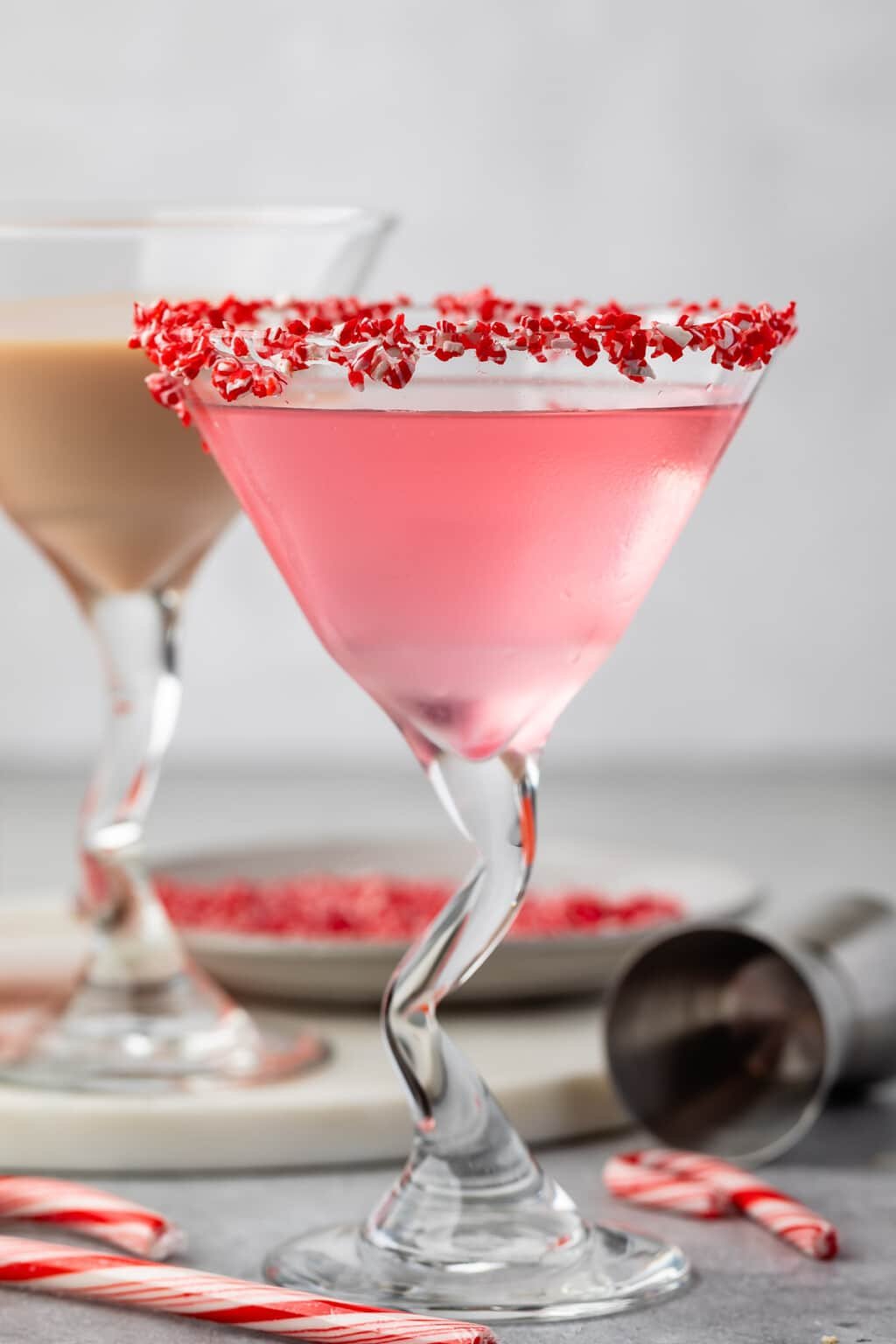 Candy Cane Martini {Candy Cane Infused Vodka} Crazy for Crust