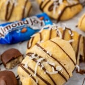 crescent rolls laid out on parchment paper