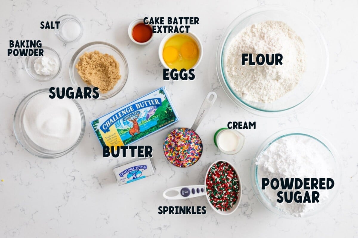 Cake Batter Cookies Copycat Crazy for Crust