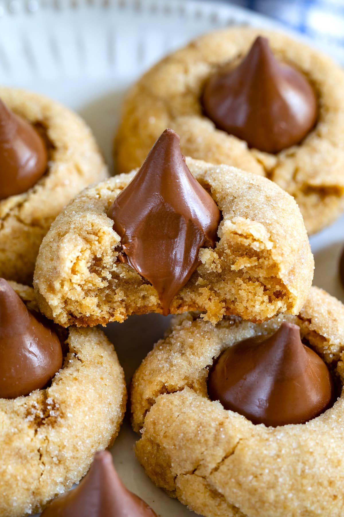 blossom cookie cut in half