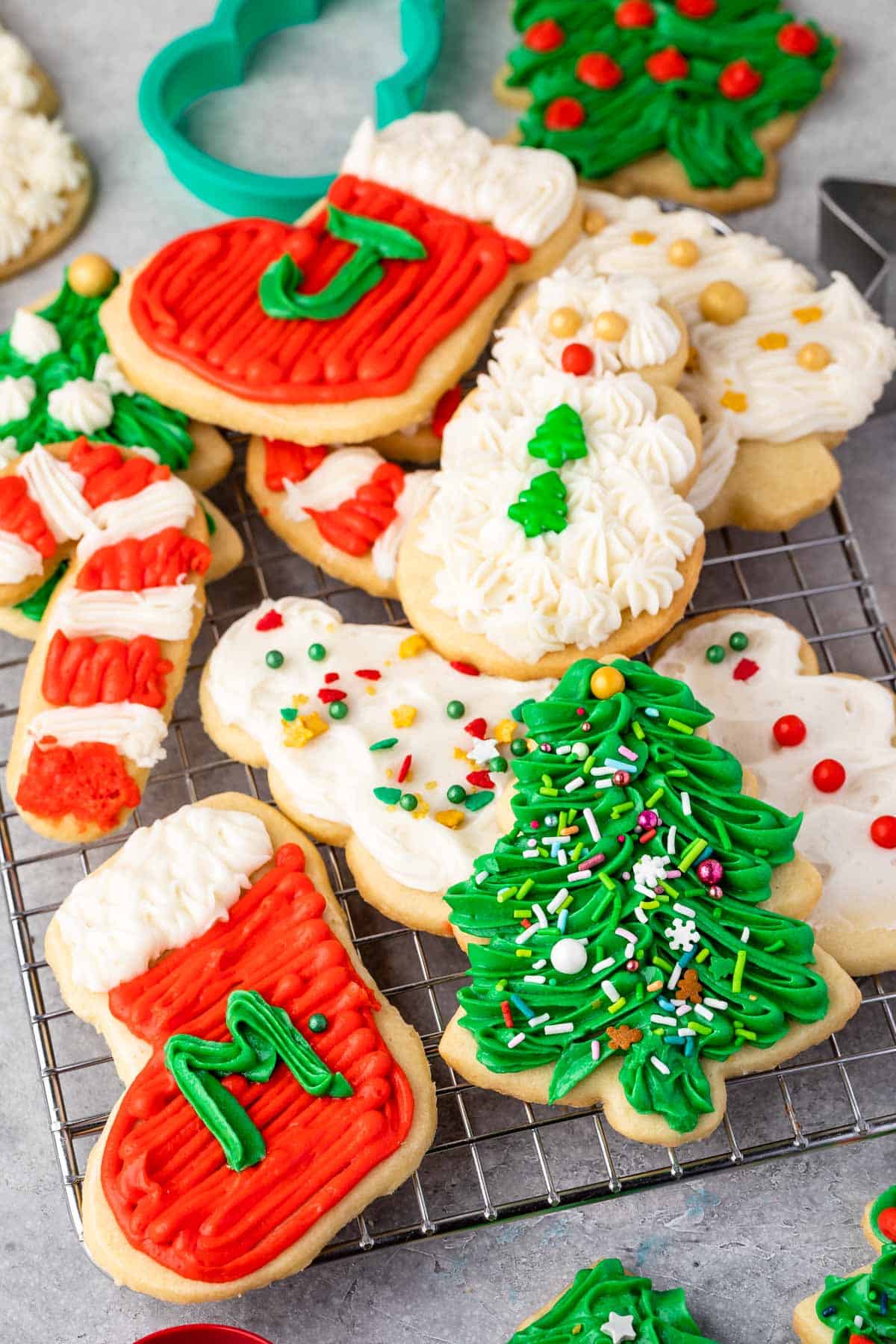 Christmas Sugar Cookie Cut-Outs - Dessert for Two