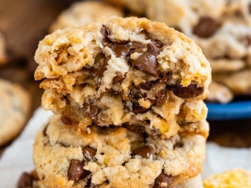 Frosted Flakes Cookies - Crazy for Crust