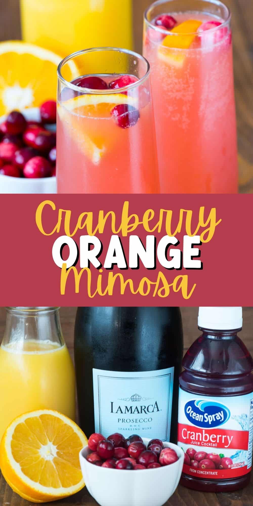 Cranberry Orange Mimosa