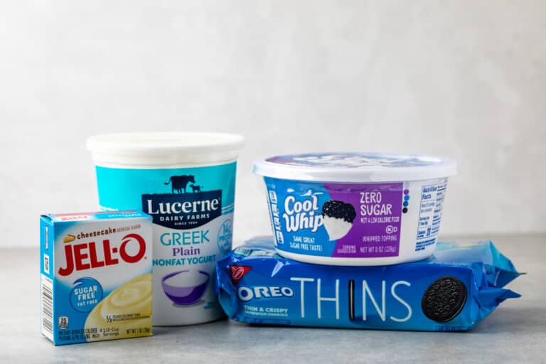 Protein Oreo Fluff Dessert Crazy for Crust