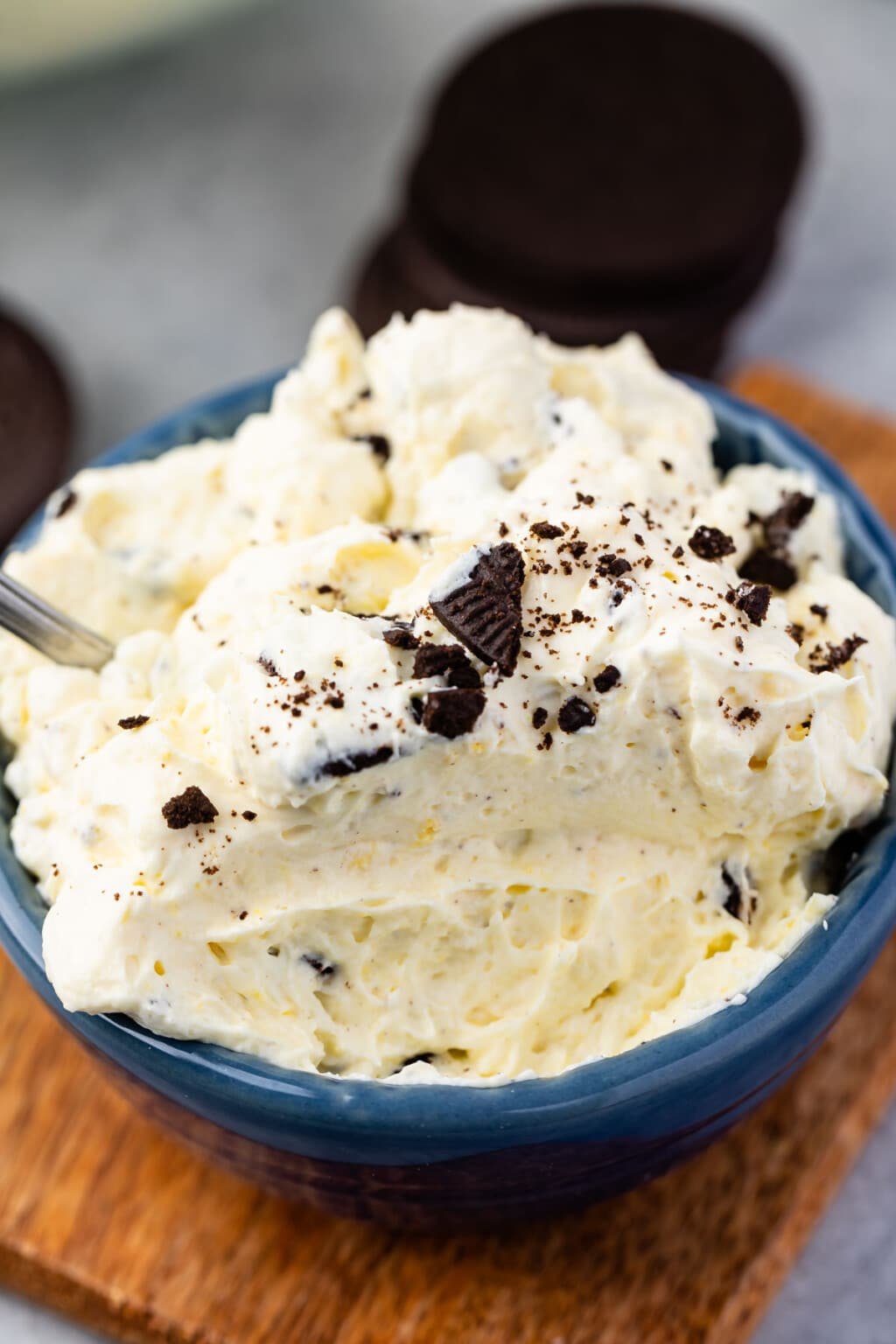 Protein Oreo Fluff Dessert Crazy for Crust