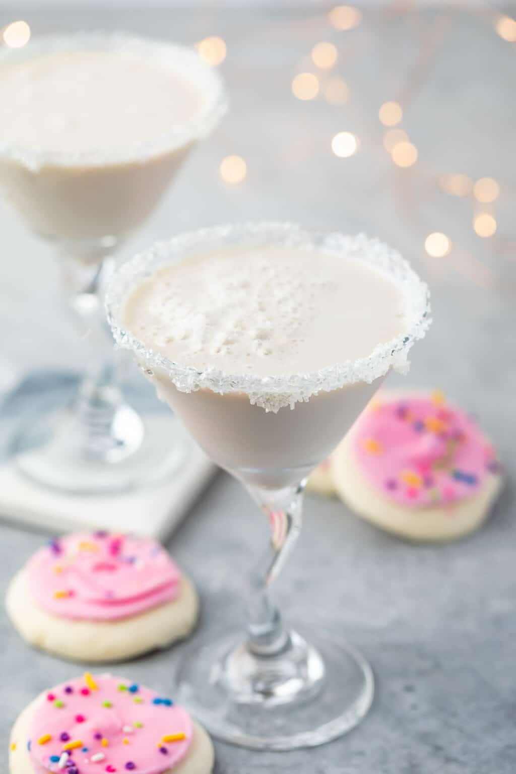 Sugar Cookie Martini Crazy for Crust