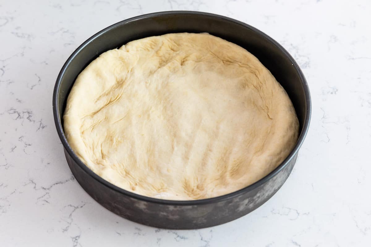 Easy Deep Dish Pizza Dough - The Café Sucre Farine