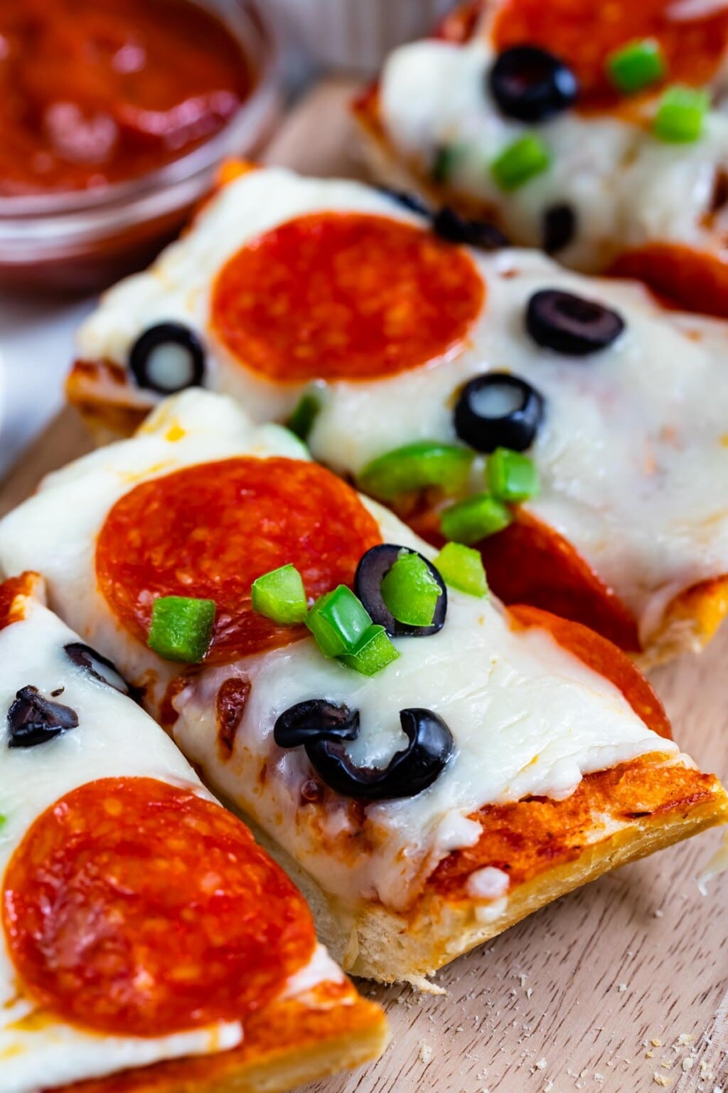 French Bread Pizza Crazy for Crust