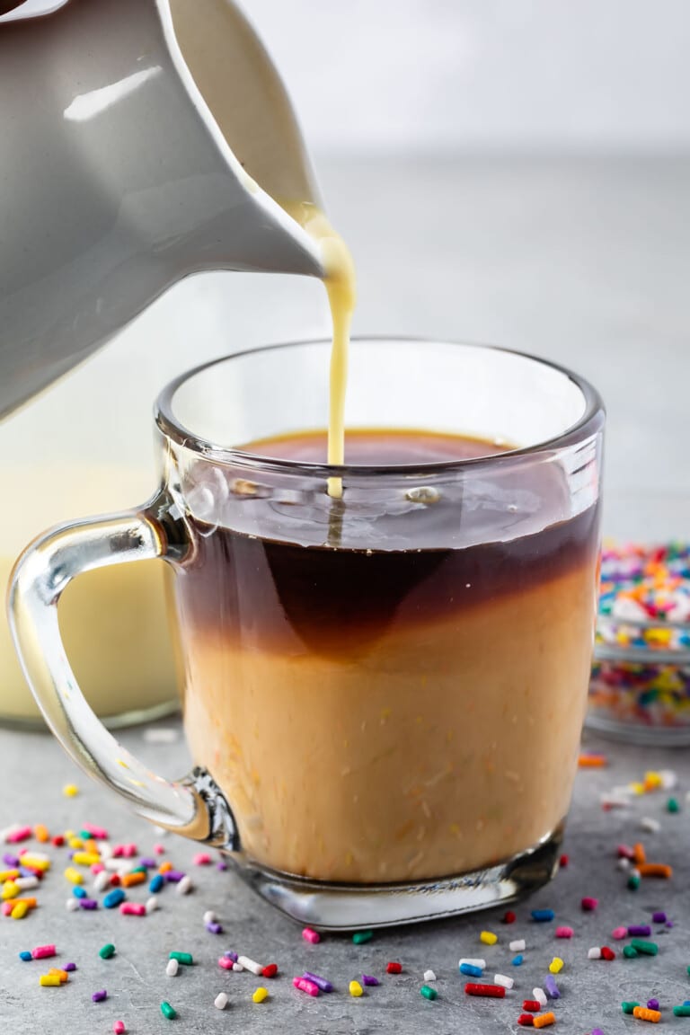 Funfetti Coffee Creamer Crazy for Crust
