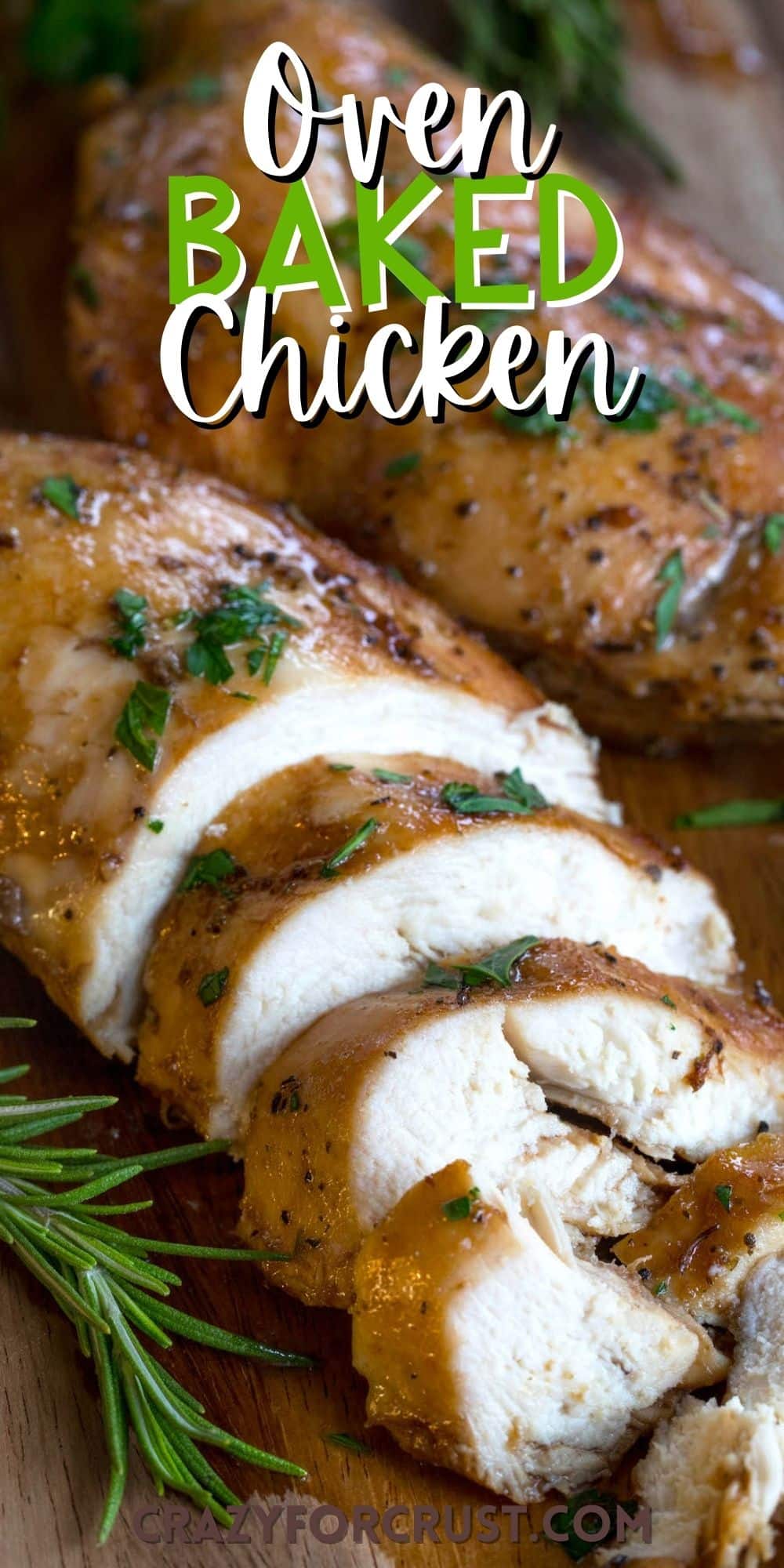 chopped chicken on a cutting board with words on top