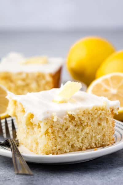 Lemon Cake - Crazy for Crust