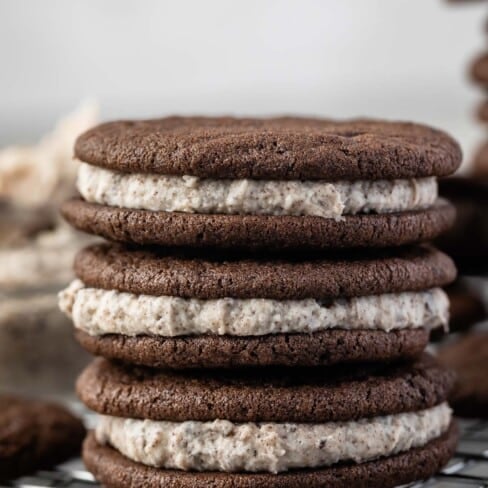 Soft Homemade Oreos Recipe - Crazy for Crust