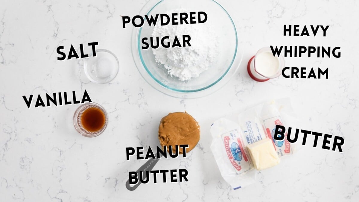 ingredients in peanut butter filled oreos.