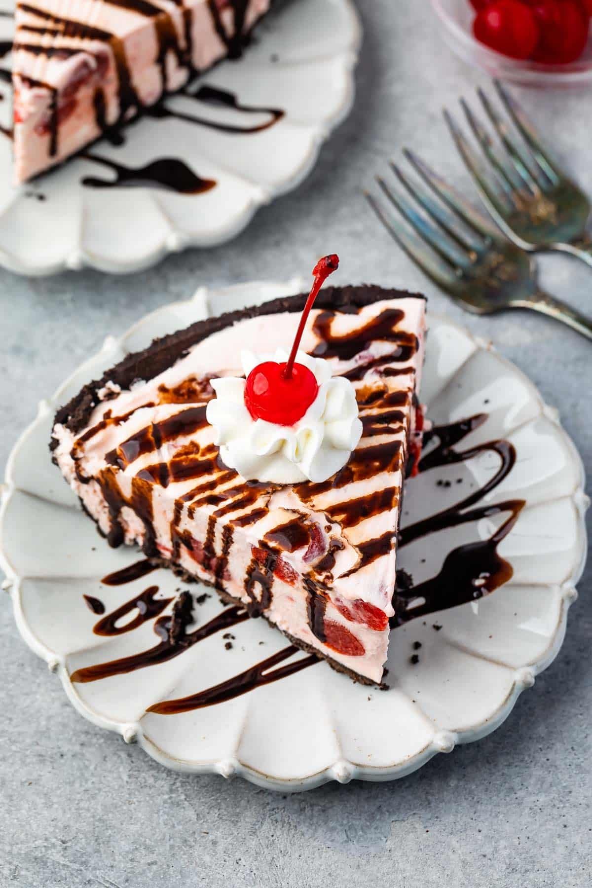 Chocolate-Cherry Ice Cream Cake Recipe: How to Make It