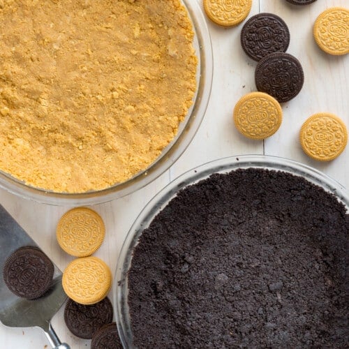 Oreo Crust Recipe (2 ingredients) Crazy for Crust