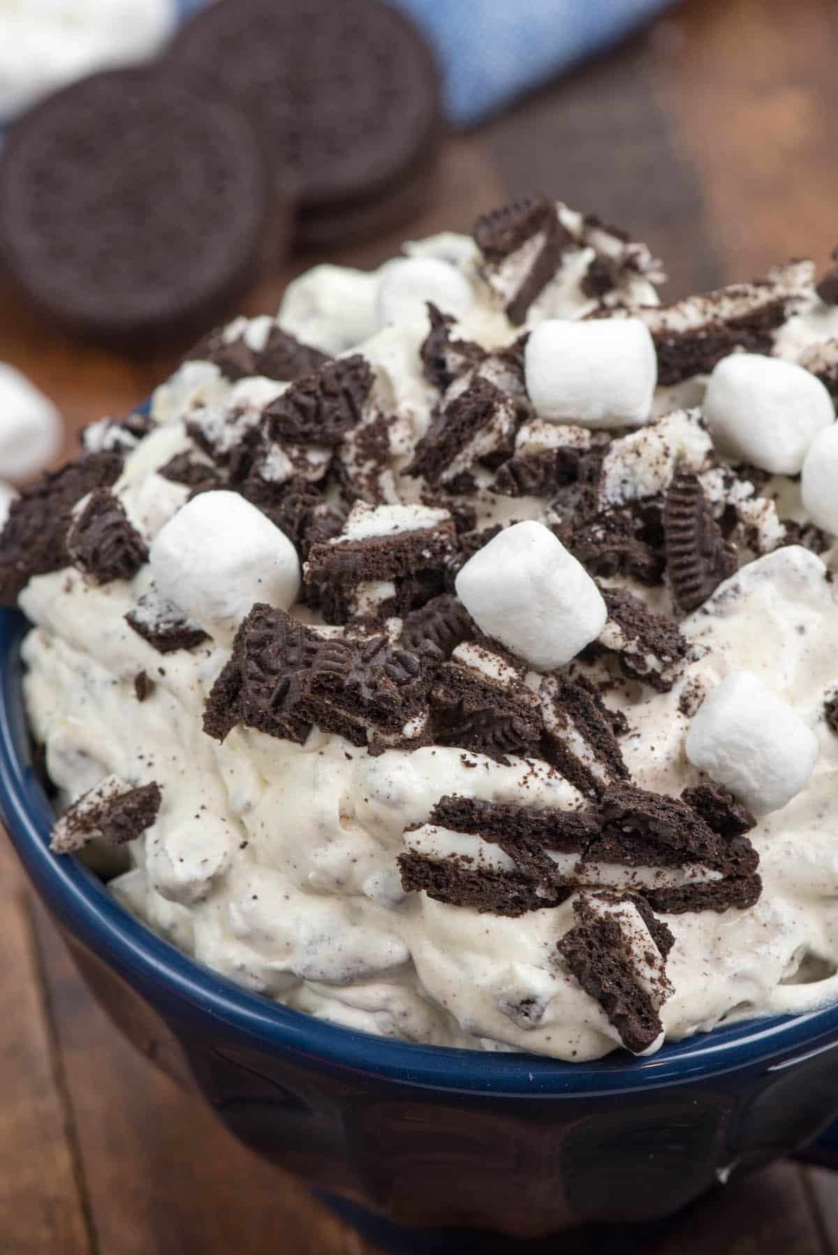 Easy Oreo Fluff Salad Crazy For Crust