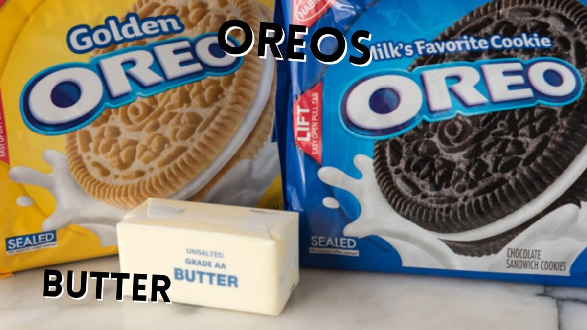 ingredients in the oreo crusts recipes.